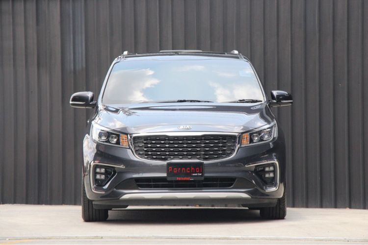 Kia Grand Carnival 2020 2.2 SXL Utility-car ดีเซล ไม่ติดแก๊ส เกียร์อัตโนมัติ เทา รูปที่ 2