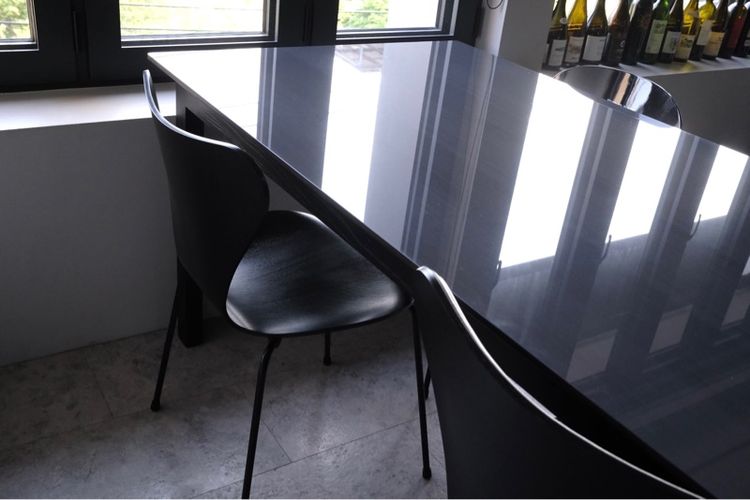 ดำ ไม้ อื่นๆ โต๊ะกินข้าวรุ่น Piet MT Table