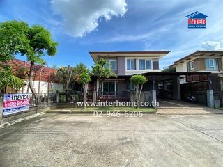 บ้านเดี่ยว 2 ชั้น 70.1 ตร.ว. หมู่บ้านคาซ่าเพรสโต้ พระราม2 ใกล้ซอยเทียนทะเล24 ถนนบางขุนเทียน ถนนพระราม2 เขตบางขุนเทียน กรุงเทพมหานคร