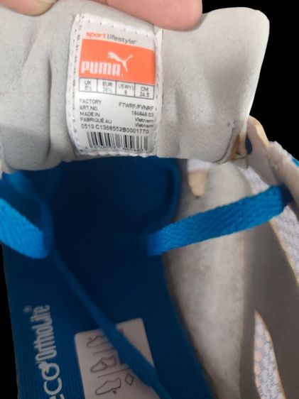 puma golf 38.5 24.5cm. รูปที่ 8