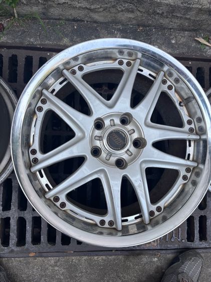 RAYS VOLK RACING GT-V ขนาด 17 นิ้ว จำนวน 4 วง (PCD 114.3, 5 รู, ผลิตในญี่ปุ่น รูปที่ 3