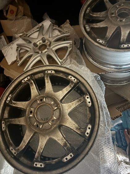 RAYS VOLK RACING GT-V ขนาด 17 นิ้ว จำนวน 4 วง (PCD 114.3, 5 รู, ผลิตในญี่ปุ่น รูปที่ 16
