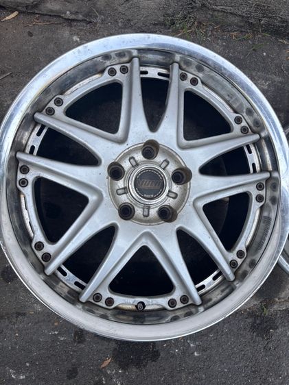 RAYS VOLK RACING GT-V ขนาด 17 นิ้ว จำนวน 4 วง (PCD 114.3, 5 รู, ผลิตในญี่ปุ่น รูปที่ 4