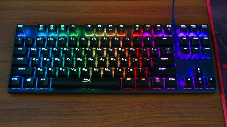 Mechanical Gaming Keyboard Hyperx keyboard hx-kb7rdx