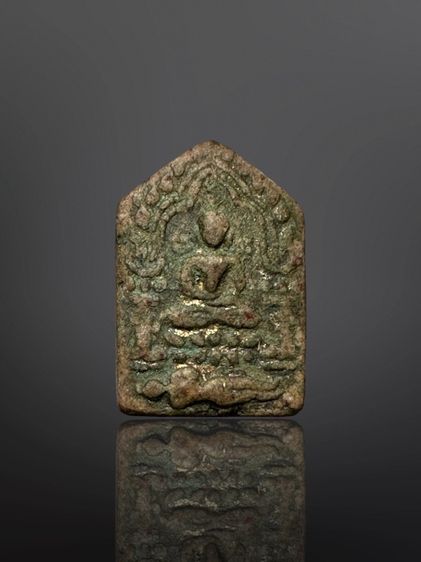 พระขุนแผนหลวงหลวงปู่ทิมพิมพ์เล็กหลังฝังพระพิมพ์ปกจ้อย ปี 15  