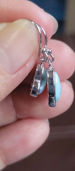 ต่างหูลาลิมาร์แท้เงินแท้ 925 รูปที่ 9