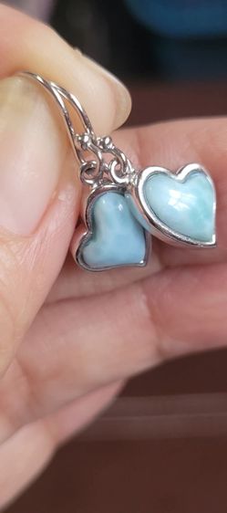 ต่างหูลาลิมาร์แท้เงินแท้ 925 รูปที่ 5