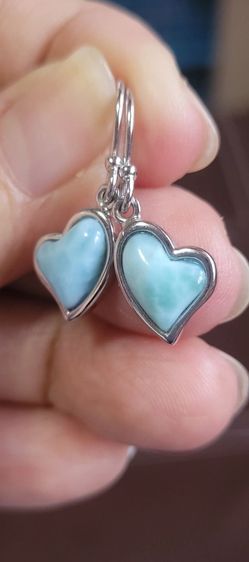 ต่างหูลาลิมาร์แท้เงินแท้ 925 รูปที่ 4