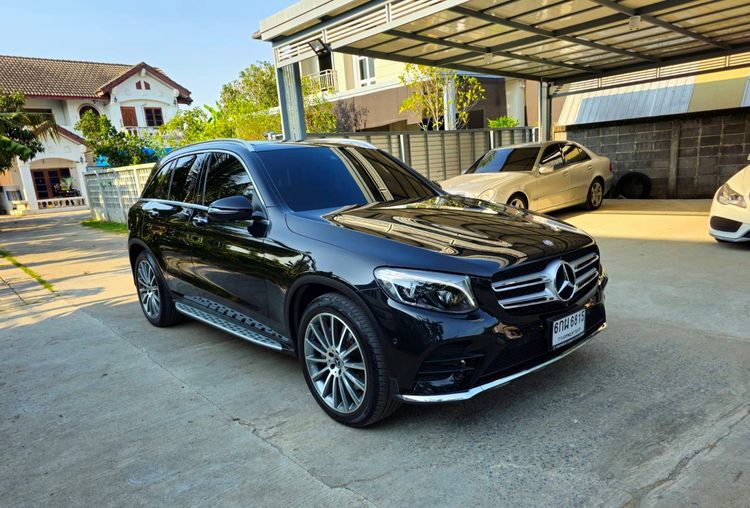 Mercedes-Benz GLC-Class 2017 GLC250d Utility-car ดีเซล ไม่ติดแก๊ส เกียร์อัตโนมัติ ดำ รูปที่ 2