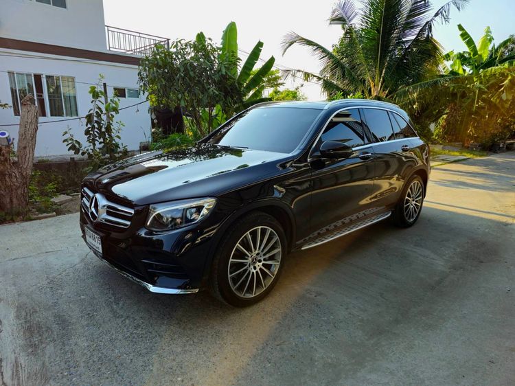 Mercedes-Benz GLC-Class 2017 GLC250d Utility-car ดีเซล ไม่ติดแก๊ส เกียร์อัตโนมัติ ดำ รูปที่ 3