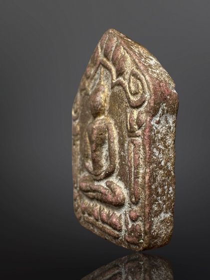 พระขุนแผนผงพรายกุมารเทพ ปี 15 ชุบน้ำว่านเถาวัลย์หลง หลังฝังแร่  รูปที่ 3