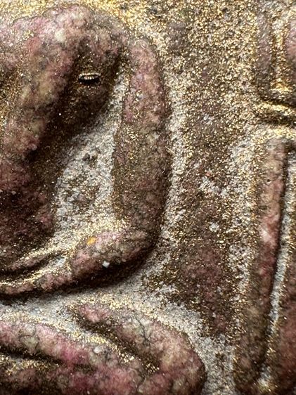 พระขุนแผนผงพรายกุมารเทพ ปี 15 ชุบน้ำว่านเถาวัลย์หลง หลังฝังแร่  รูปที่ 6