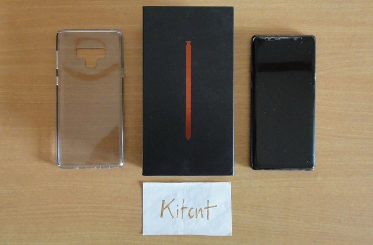 128 GB ขาย Samsung Galaxy Note 9 (มีกล่อง + หัวแปลง + เคสใส) มีตําหนิหลายจุด