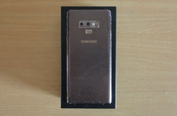 ขาย Samsung Galaxy Note 9 (มีกล่อง + หัวแปลง + เคสใส) มีตําหนิหลายจุด รูปที่ 3