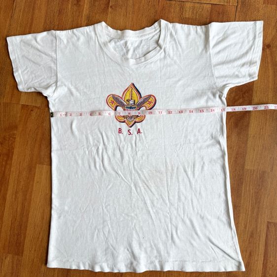 เสื้อ t-shirt เสื้อยืดลูกเสืออเมริกา B.S.A.  รูปที่ 2