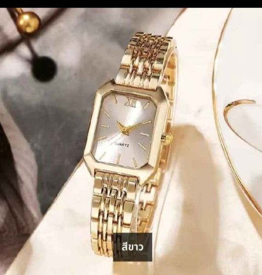 นาฬิกาควอตซ์ นาฬิกาข้อมือหรูแฟนชั่นสำหรับผู้หญิงพร้อมส่ง รูปที่ 5