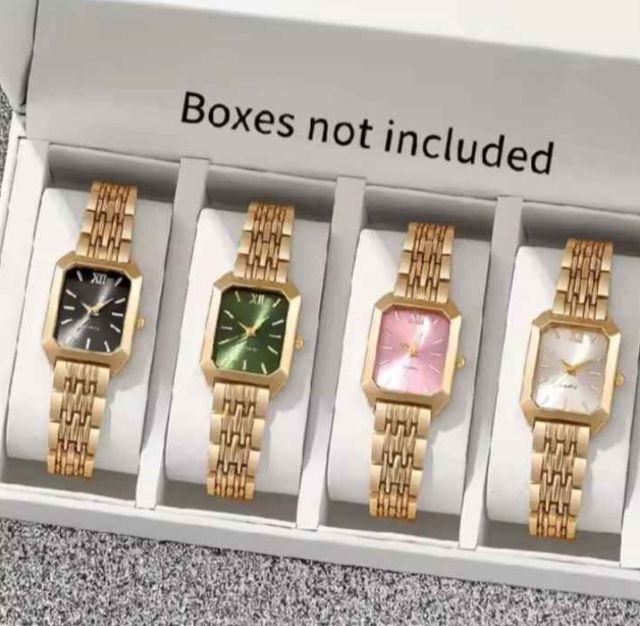 นาฬิกาควอตซ์ นาฬิกาข้อมือหรูแฟนชั่นสำหรับผู้หญิงพร้อมส่ง รูปที่ 4