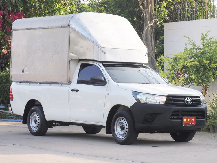 Toyota Hilux Revo 2016 2.4 J Pickup ดีเซล ไม่ติดแก๊ส เกียร์ธรรมดา ขาว รูปที่ 3