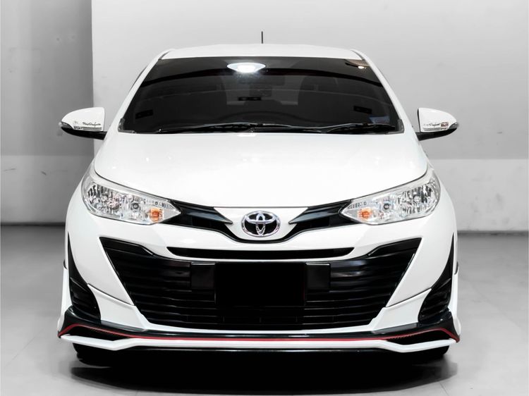 Toyota Yaris ATIV 2019 1.2 E Sedan เบนซิน ไม่ติดแก๊ส เกียร์อัตโนมัติ ขาว รูปที่ 2