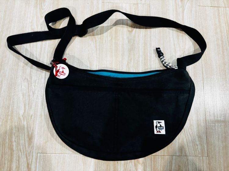 ชาย ดำ ผ้า อื่นๆ กระเป๋าสพายข้าง Chump 