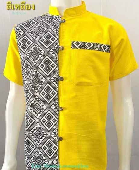 เสื้อเชิ้ตแขนสั้นพิมพ์ลาย เสื้อพื้นเมืองใส่ออกงานสำหรับผู้ชาย S-4xl รูปที่ 8