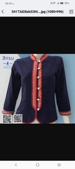 เสื้อผ้าฝ้ายแขนสามส่วนพิมพ์ลาย เสื้อพื้นเมืองใส่ออกงานผู้หญิง S-3xl รูปที่ 13