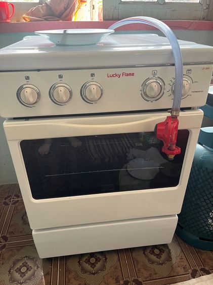 อุปกรณ์ในครัวอื่นๆ ลัคกี้เฟลม Lucky Flame รุ่น LF-352 เตาอบ เตาแก๊ส เตาย่าง (3 ใน 1) เตาแก๊สพร้อมเตาอบแบบตั้งพื้น