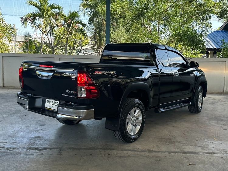 Toyota Hilux Revo 2018 2.4 Prerunner E Plus Pickup ดีเซล ไม่ติดแก๊ส เกียร์อัตโนมัติ ดำ รูปที่ 2