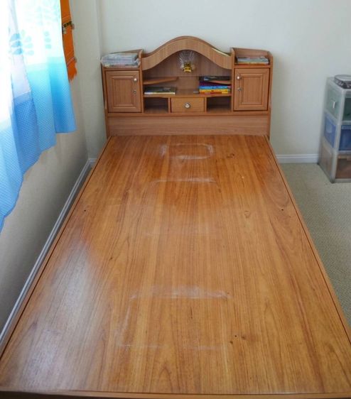 เตียงไม้ ขนาด 3.5 ฟุต