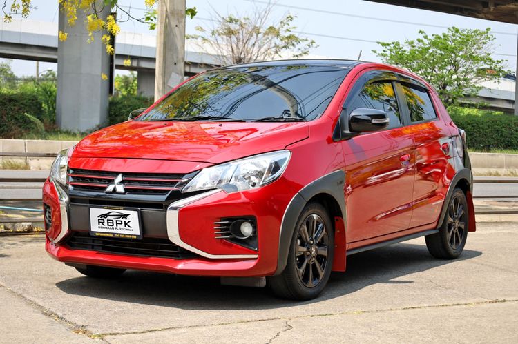 รถ Mitsubishi Mirage 1.2 GLS สี แดง