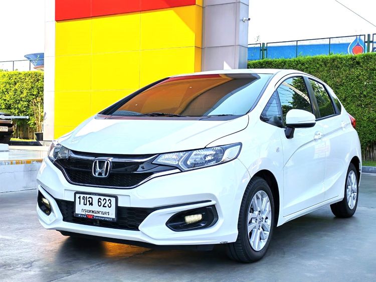 Honda Jazz 2020 1.5 V+ Sedan เบนซิน ไม่ติดแก๊ส เกียร์อัตโนมัติ ขาว รูปที่ 2