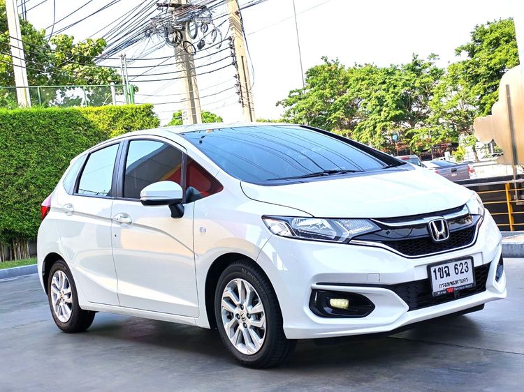 Honda Jazz 2020 1.5 V+ Sedan เบนซิน ไม่ติดแก๊ส เกียร์อัตโนมัติ ขาว รูปที่ 3