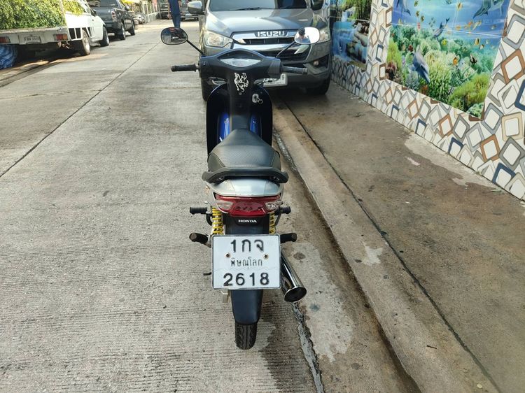 🛵ยังไงก็ขาย WAVE100s ปี 49 เครื่องดี สีสวย สตาร์ทเท้า เล่มชุดโอนครบ+เปลี่ยนถ่ายน้ำมันเครื่องฟรี ส่งฟรี 30 กม. รูปที่ 5