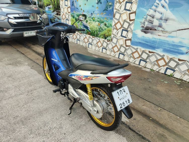 🛵ยังไงก็ขาย WAVE100s ปี 49 เครื่องดี สีสวย สตาร์ทเท้า เล่มชุดโอนครบ+เปลี่ยนถ่ายน้ำมันเครื่องฟรี ส่งฟรี 30 กม. รูปที่ 6