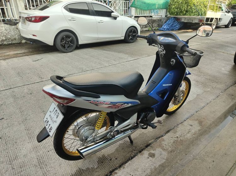 🛵ยังไงก็ขาย WAVE100s ปี 49 เครื่องดี สีสวย สตาร์ทเท้า เล่มชุดโอนครบ+เปลี่ยนถ่ายน้ำมันเครื่องฟรี ส่งฟรี 30 กม. รูปที่ 7