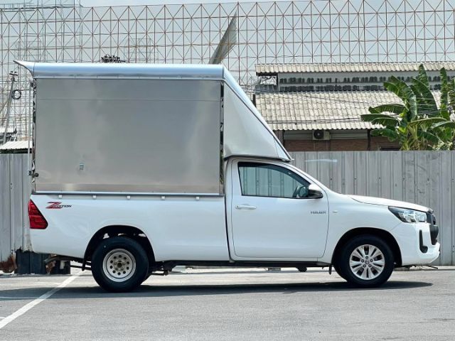 Toyota Hilux Revo 2020 2.4 Entry Pickup ดีเซล ไม่ติดแก๊ส เกียร์ธรรมดา ขาว รูปที่ 4