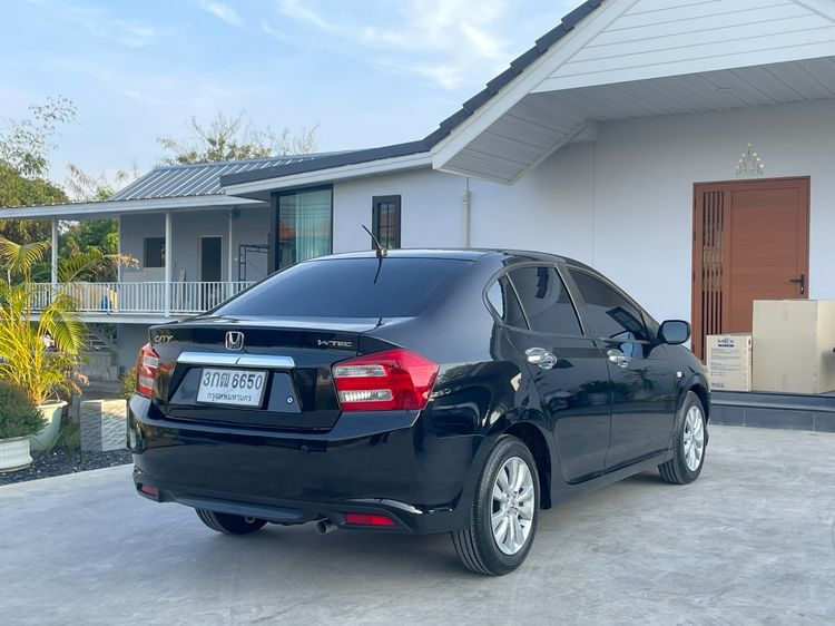 Honda City 2014 1.5 V i-VTEC Sedan เบนซิน ไม่ติดแก๊ส เกียร์อัตโนมัติ ดำ รูปที่ 4