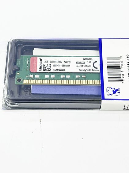 Kington KVR16N118 มือ 1 ค้างสต็อก 8GB DDR3 12800 ราคาถูกใจ รูปที่ 2