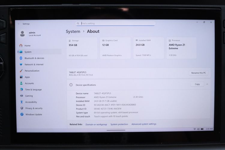 ASUS ROG ALLY X รูปที่ 2