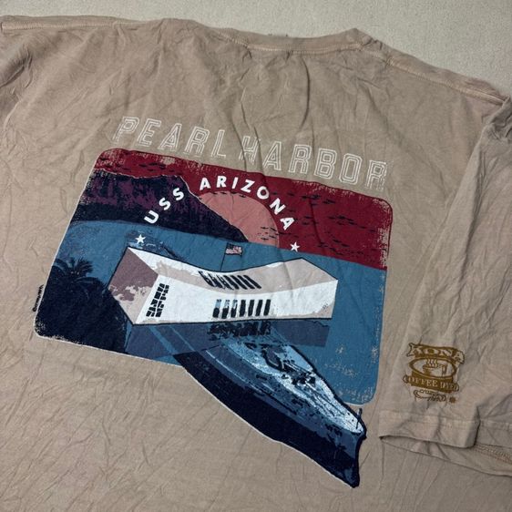 เสื้อยืด Crazy Shirts Pearl Harbor Size XL