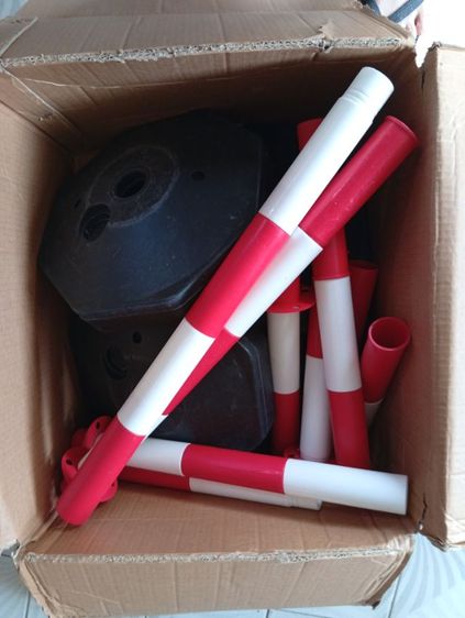 เสาจราจร เสากั้นเขต 4 ต้น รูปที่ 5