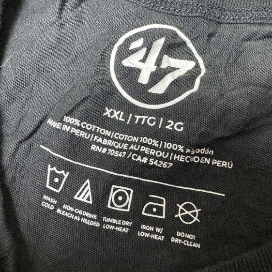 เสื้อยืด 47 x Peckers Baseball Size XXL รูปที่ 5