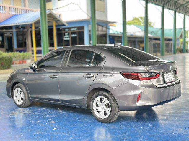 Honda City 2020 1.0 S Sedan เบนซิน ไม่ติดแก๊ส เกียร์อัตโนมัติ เทา รูปที่ 4