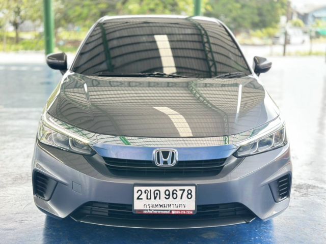 Honda City 2020 1.0 S Sedan เบนซิน ไม่ติดแก๊ส เกียร์อัตโนมัติ เทา รูปที่ 2