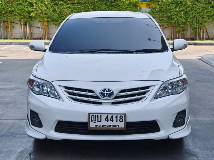 Toyota Altis 2011 1.6 G Sedan เบนซิน ไม่ติดแก๊ส เกียร์อัตโนมัติ ขาว รูปที่ 2