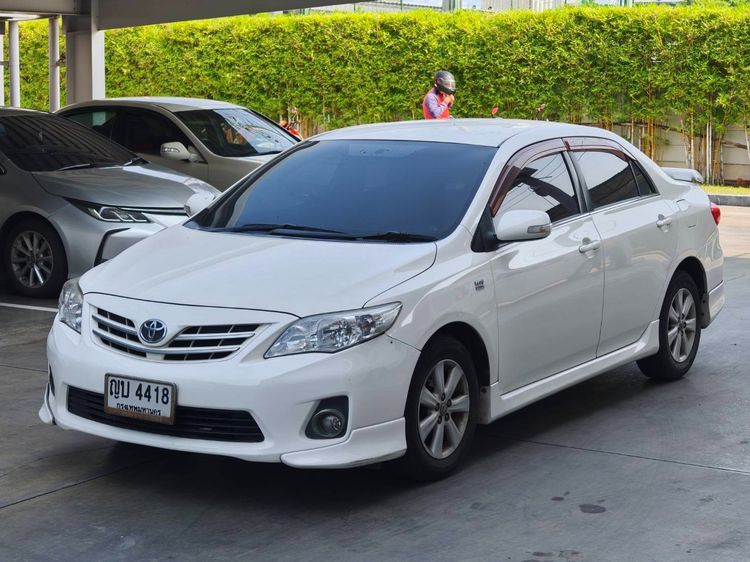 Toyota Altis 2011 1.6 G Sedan เบนซิน ไม่ติดแก๊ส เกียร์อัตโนมัติ ขาว รูปที่ 3