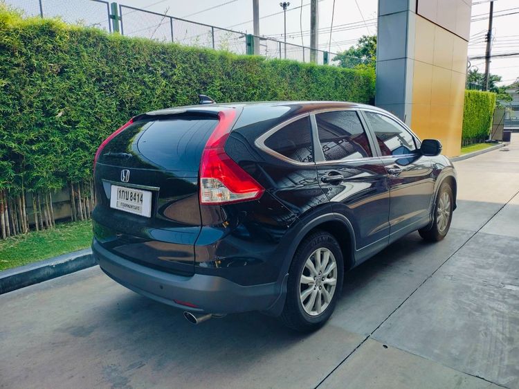 Honda CR-V 2012 2.0 E 4WD Utility-car เบนซิน ไม่ติดแก๊ส เกียร์อัตโนมัติ ดำ รูปที่ 4