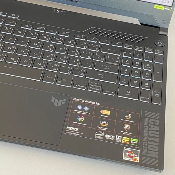 ASUS TUF GAMING A15 FA507NVR-LP037W (MECHA GRAY) รูปที่ 6