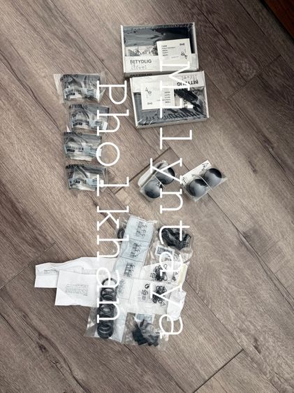 เซ็ตผ้าม่าน IKEA ครบชุด (ได้ 2 ชุดใหญ่) รูปที่ 4