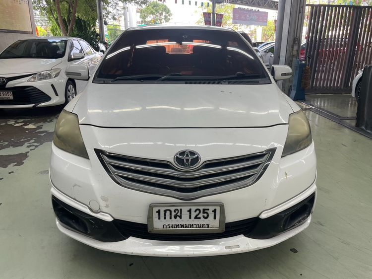 Toyota Vios 2012 1.5 Trd Sportivo Sedan เบนซิน ไม่ติดแก๊ส เกียร์อัตโนมัติ ขาว รูปที่ 2
